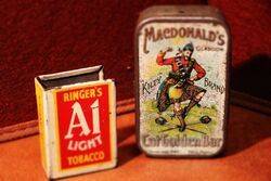 COL Macdonaldand39s Kilty Brand Tobacco Tin