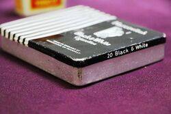 COL Marcovitch Black and White Cigarette Tin