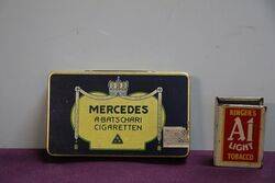 COL. Mercedes A.Batschari Cigarettes Tin 