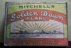COL Mitchelland39s Golden Dawn Flake Tobacco Tin 