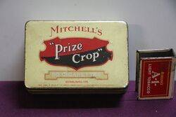 COL. Mitchell's Prize Crop Cigarettes Tin 