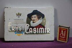 COL Modesta Ernst Casimir Tobacco Tin 