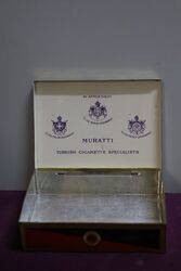 COL Muratti Cigarettes Tin 