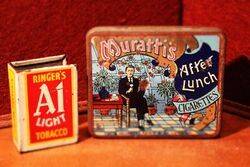 COL. Murattis After Lunch Cigarettes Tin.