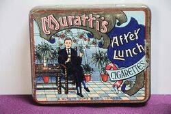 COL Murattisand39 Pictorial Cigarettes Tin 