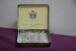 COL Murattisand39 Pictorial Cigarettes Tin 