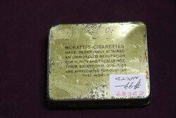 COL Murattisand39 Pictorial Cigarettes Tin 