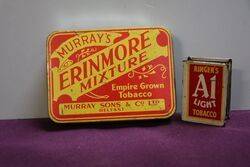 COL Murays Erinmore Mixture Tobacco Tin 