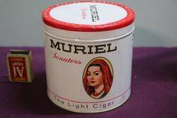 COL Muriel Senators Cigar Tin 