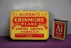 COL Murrayand39s Erinmore Flake Tobacco Tin 