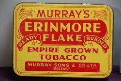 COL Murrayand39s Erinmore Flake Tobacco Tin 