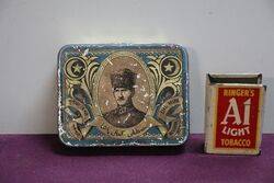 COL. Mustapha Kemal Pasha Turkish Tobacco Tin 