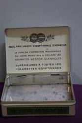 COL Nestor Gianaclis Egyptiennes Tobacco Tin 