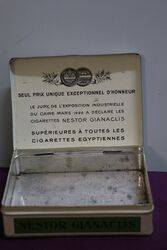 COL Nestor Gianaclis Egyptiennes Tobacco Tin 