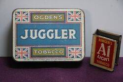 COL. Ogden's Juggler Tobacco Tin 