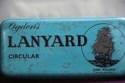 COL Ogdenand39s Lanyard Circular Tobacco tin 