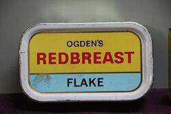 COL Ogdenand39s Redbreast Flake Tobacco Tin 