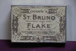 COL Ogdenand39s St Bruno Flake Tobacco Tin 