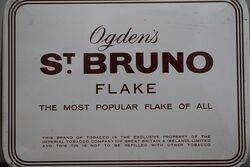 COL Ogdenand39s St Bruno Flake Tobacco Tin 