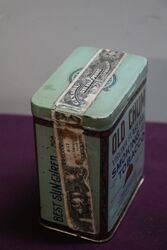 COL Old Chum Virginia Flake Cut Tobacco Tin 