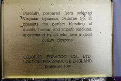 COL Osborne no 35 Cigarettes Tin