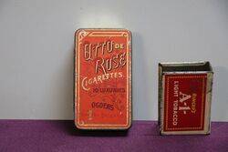 COL. Otto De Rose Cigarettes Tin 