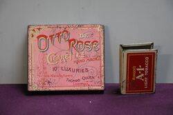 COL Otto De Rose Thomas Ogden  Cigarettes Tin 