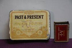 COL Past and Present No12 Smoking Mixture Tobacco Tin 