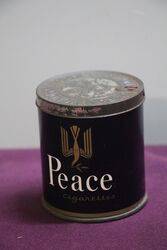 COL Peace Japan Monopoly Cigarettes Tin 