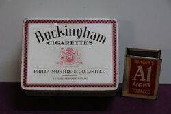 COL. Philip Morris & Co. Buckingham Cigarettes Tin 