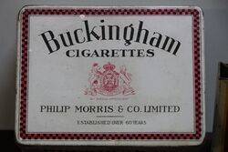 COL Philip Morris and Co Buckingham Cigarettes Tin 