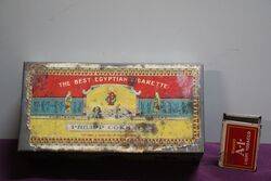 COL Philipp Cokkalis Egyptian Cigarettes Tin 