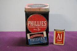 COL. Phillies Tobacco Tin 