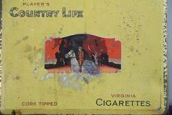 COL Playerand39s Country Life Cigarettes Tin 
