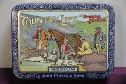 COL Playerand39s Country Life Pictorial Tobacco Tin