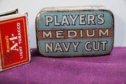 COL Players Medium Navy Cut Tobacco Tin