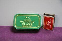 COL. Players Whiskey Flake Tobacco Tin 