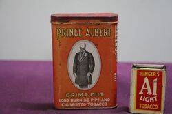 COL. Prince Albert Crimp Cut Tobacco Tin 