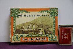 COL Prince De Monaco Ed Laurens Egyptian Tobacco Tin 