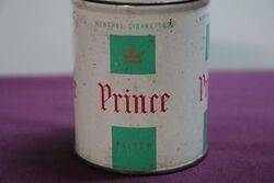COL Prince Filter Menthol Cigarettes Tin 