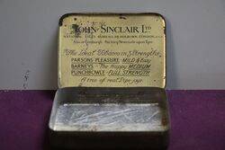 COL Punchbowle Sinclair Tobacco Tin 