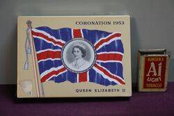 COL Queen Elizabeth II WCMacdonald Canadian Cigarettes Tin 