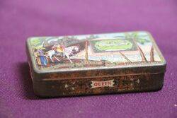 COL Queen Nestor Gianaclis Pictorial Tobacco Tin 