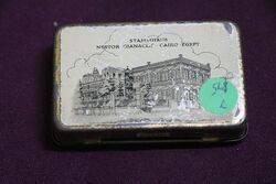 COL Queen Nestor Gianaclis Pictorial Tobacco Tin 