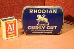 COL Rhodian Curly Cut Rhodesian Tobacco Tin