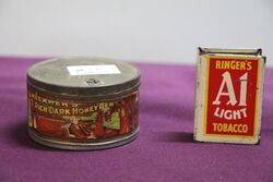 COL. Rich Dark Honeydew Pictorial Tobacco Tin 