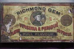 COL Richmond Gem Tobacco Tin 