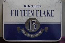 COL Ringerand39s Fifteen Flake Tobacco Tin 