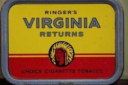 COL Ringerand39s Virginia Returns Cigarette Tobacco Tin 
