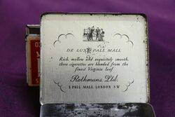 COL Rothmans De Luxe Pall Mall Cigarette Tin